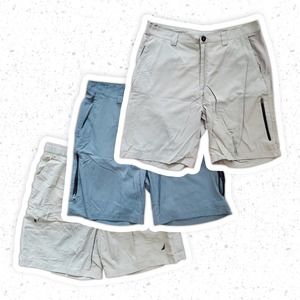 Mens Size 36  Shorts Bundle of 3 Magellan Sportswear and Nautica